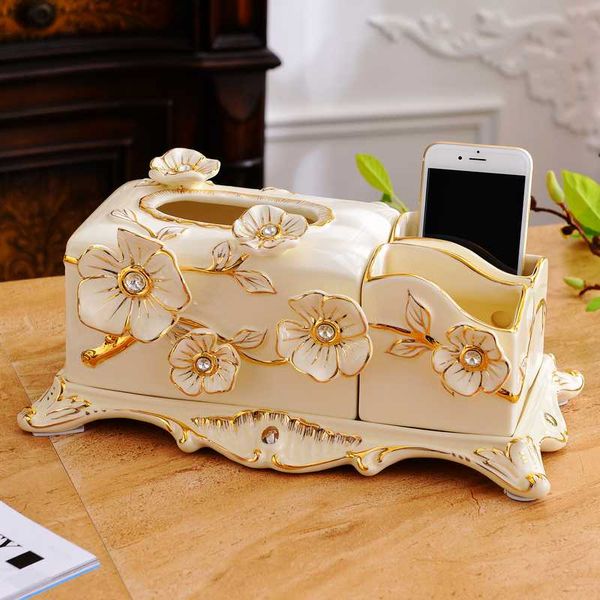 european ceramic box box luxury multi-function remote storage living room table decoration
european ceramic box box luxury multi-function remote storage living room table decoration