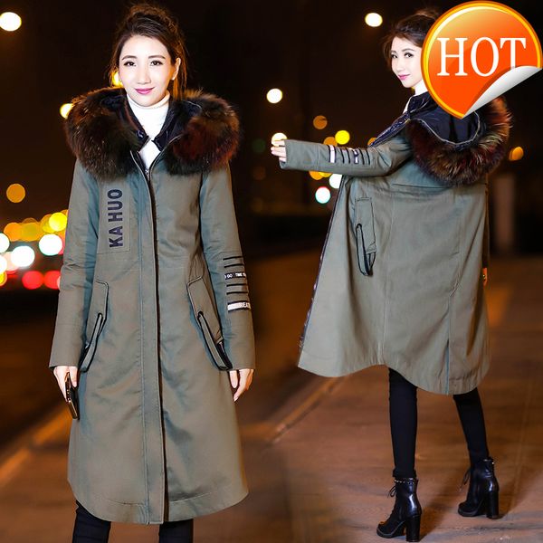 down jacket duck woman hooded winter jacket women raccoon fur collar long trench autumn coat female parkas mujer 2020 my, Black
down jacket duck woman hooded winter jacket women raccoon fur collar long trench autumn coat female parkas mujer 2020 my, Black