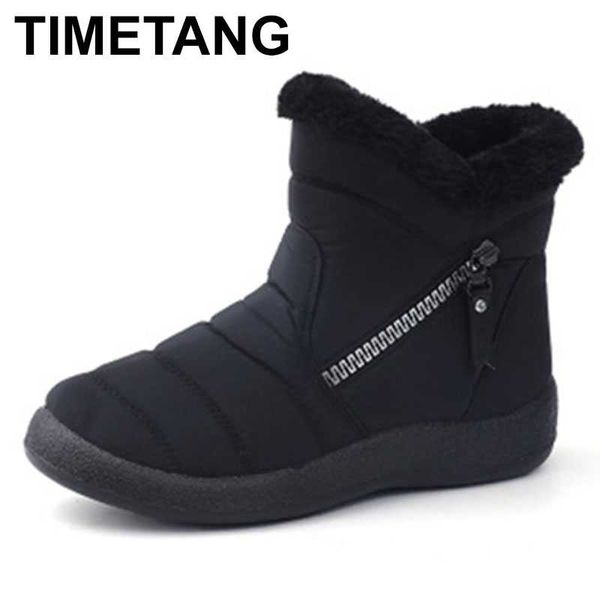 timetangnew 2020 snow boots women hook loop warm plush ladies rubber boots ankle for women plus size female winter shoes w, Black
timetangnew 2020 snow boots women hook loop warm plush ladies rubber boots ankle for women plus size female winter shoes w, Black