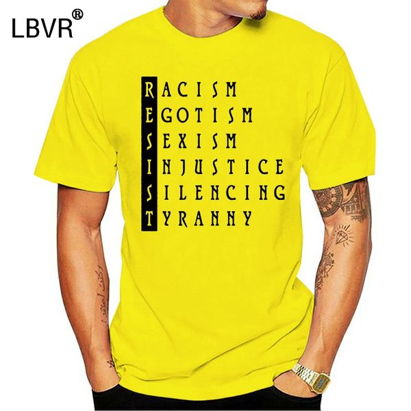 funny resist t shirts men letter print political protest t-shirts liberty om racism egotism sexism injustice tyranny tshirt
funny resist t shirts men letter print political protest t-shirts liberty om racism egotism sexism injustice tyranny tshirt