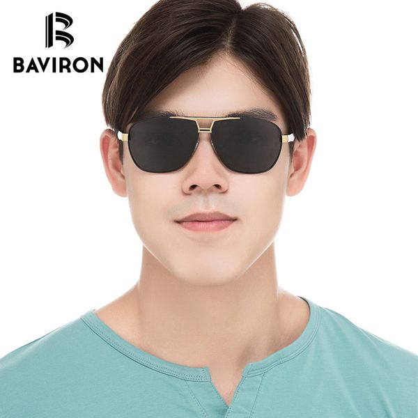 sunglasses baviron brand designer pilot for men classic polarized blue film lenses glasses 2021 street style eyewear gafas, White;black
sunglasses baviron brand designer pilot for men classic polarized blue film lenses glasses 2021 street style eyewear gafas, White;black