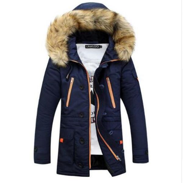 winter jacket men new brand casual warm parka men fashion detachable fur hooded collor thicken man jackets outwears size s-3xl, Black
winter jacket men new brand casual warm parka men fashion detachable fur hooded collor thicken man jackets outwears size s-3xl, Black