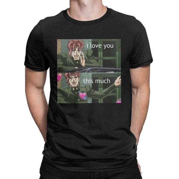 jojo bizarre adventure t shirt men's pure cotton novelty t-shirts crew neck japanese manga tees short sleeve clothing unique
jojo bizarre adventure t shirt men's pure cotton novelty t-shirts crew neck japanese manga tees short sleeve clothing unique