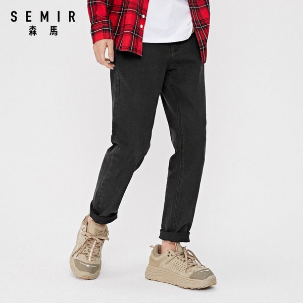 semir jeans men 2020 new autumn black denim trousers slim pencil pants brand fashion demin for man, Blue
semir jeans men 2020 new autumn black denim trousers slim pencil pants brand fashion demin for man, Blue