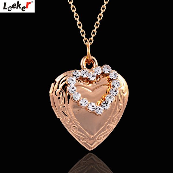 pendant necklaces leeker rhinestone open heart necklace choker link chain for women accessoriese jewelry 212 lk9, Silver
pendant necklaces leeker rhinestone open heart necklace choker link chain for women accessoriese jewelry 212 lk9, Silver