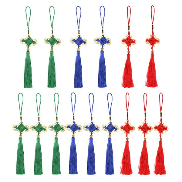 15pcs chinese tassel lucky knot new year decorations good luck knot for home #1
15pcs chinese tassel lucky knot new year decorations good luck knot for home #1