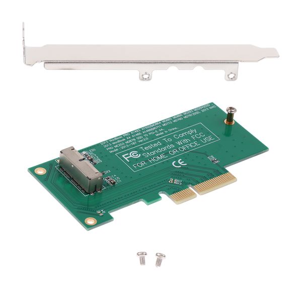 adapter card to pci-e 4x for 2013 2014 macbook air pro ssd 
adapter card to pci-e 4x for 2013 2014 macbook air pro ssd
