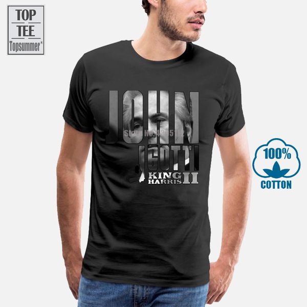 new john gotti mafia king harris ii black t shirt size s m l xl 2xl 3xl printing casual t shirt men's tees short sleeve t shirt
new john gotti mafia king harris ii black t shirt size s m l xl 2xl 3xl printing casual t shirt men's tees short sleeve t shirt