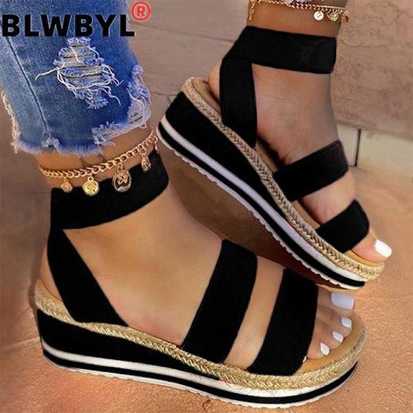 sandals women wedges platform candy color ladies hemp shoes ladies summer casual slip on strap cross cool girls plus size 2020 y200620, Black
sandals women wedges platform candy color ladies hemp shoes ladies summer casual slip on strap cross cool girls plus size 2020 y200620, Black