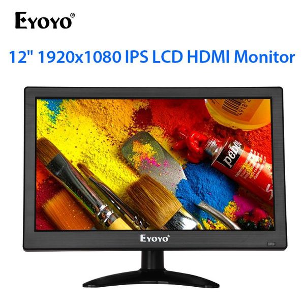 eyoyo em12f 11.6" pc lcd monitor mini tv computer fhd hdmi av vga usb display screen video input security monitor with speaker
eyoyo em12f 11.6" pc lcd monitor mini tv computer fhd hdmi av vga usb display screen video input security monitor with speaker