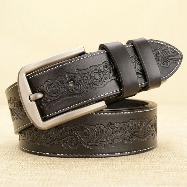 new belt for man genuine leather factory cowhide cowskin men's casual pin buckle good quality male strap for jeans denim vintage, Black;brown
new belt for man genuine leather factory cowhide cowskin men's casual pin buckle good quality male strap for jeans denim vintage, Black;brown