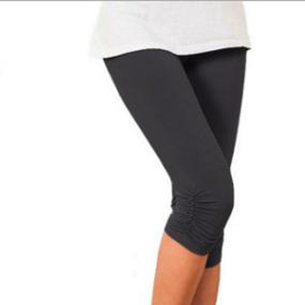 women yoga pants casual solid crop wide waistband cycling short pants summer modern lady women pant for femme, White;red
women yoga pants casual solid crop wide waistband cycling short pants summer modern lady women pant for femme, White;red