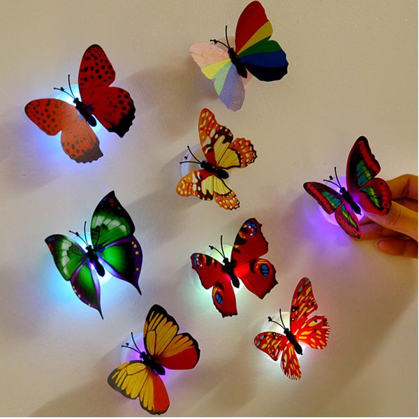 2020 new color light butterfly wall stickers easy installation night light home living kid room fridage bedroom decor
2020 new color light butterfly wall stickers easy installation night light home living kid room fridage bedroom decor