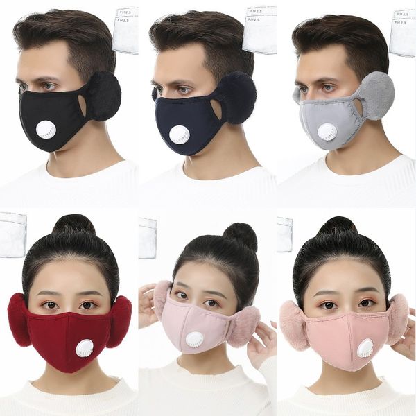 2 in 1 face mask cover with plush ear protective mask pm2.5 thick warm mouth masks winter mouth-muffle earflap 6 styles x647fz, Black
2 in 1 face mask cover with plush ear protective mask pm2.5 thick warm mouth masks winter mouth-muffle earflap 6 styles x647fz, Black