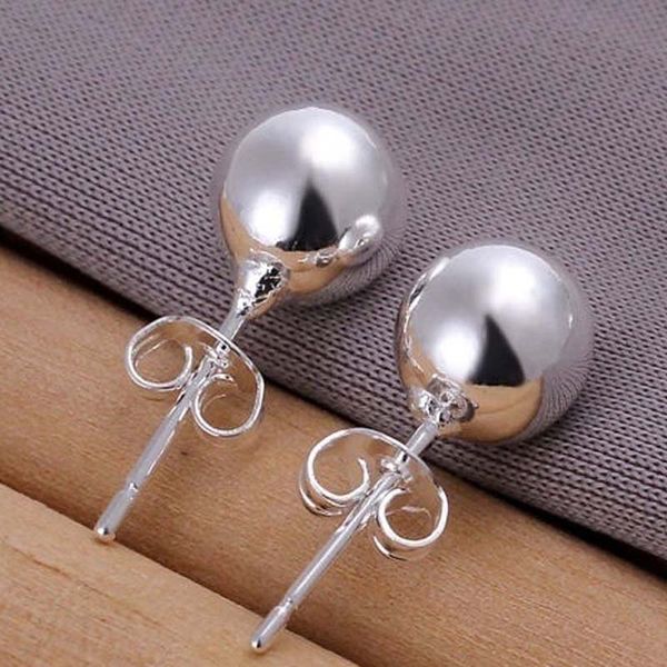 forseven stainless steel earings for women 8mm ball silver color stud earring set charming prom jewelry anniversary gift ml, Golden;silver
forseven stainless steel earings for women 8mm ball silver color stud earring set charming prom jewelry anniversary gift ml, Golden;silver