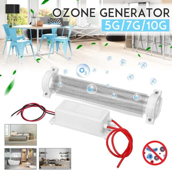 5-10g/h tube ozone generator dc12v ac220v 110v air purification water cleaner household workshop air purifier disinfection
5-10g/h tube ozone generator dc12v ac220v 110v air purification water cleaner household workshop air purifier disinfection