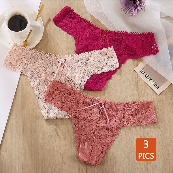 women's panties lace 3 pcs underwear -xl briefs female soft seamless fashion lingerie 6 colors ladies, Black;pink
women's panties lace 3 pcs underwear -xl briefs female soft seamless fashion lingerie 6 colors ladies, Black;pink