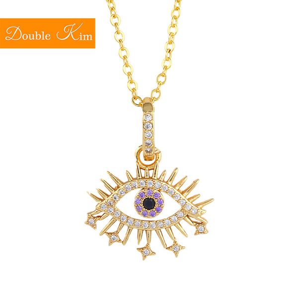 blue eye of the demon zircon necklace copper plated gold color indlaid zircon chain necklace fashion trendy women jewelry, Silver
blue eye of the demon zircon necklace copper plated gold color indlaid zircon chain necklace fashion trendy women jewelry, Silver