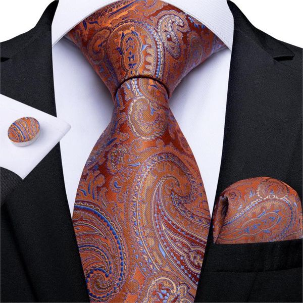 men tie light blue orange paisley silk wedding tie for men hanky cufflink fashion set dibangu business dropshipping mj-7279, Black;gray
men tie light blue orange paisley silk wedding tie for men hanky cufflink fashion set dibangu business dropshipping mj-7279, Black;gray