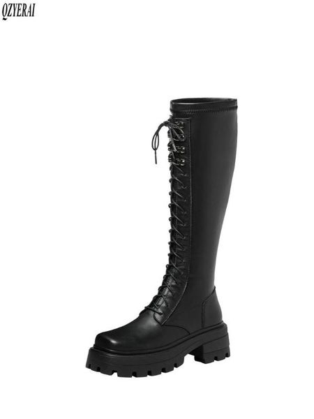 2021 winter new style genuine leather knee-high boots women boots motorcycle snow warm stretch women shoes, Black
2021 winter new style genuine leather knee-high boots women boots motorcycle snow warm stretch women shoes, Black