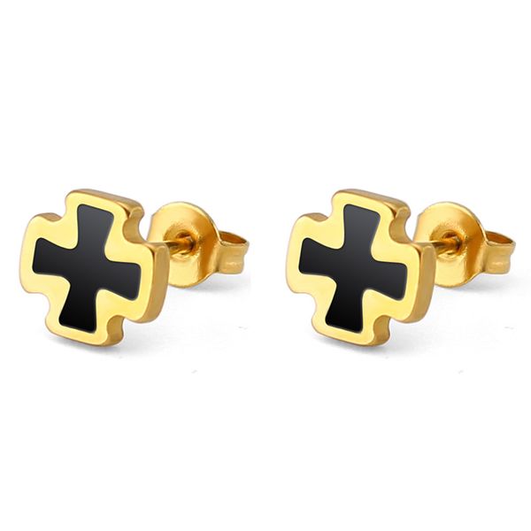 stud 2021 punk barbell orthodox cross stainless steel titanium gossip pattern plastic dripping oil earrings puncture jewelry, Golden;silver
stud 2021 punk barbell orthodox cross stainless steel titanium gossip pattern plastic dripping oil earrings puncture jewelry, Golden;silver