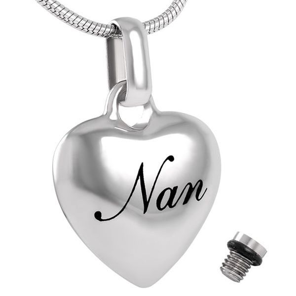 chains ijd8100 cremation jewelry for ashes holder heart locket pendant necklace keepsake urns memorial gift women men, Silver
chains ijd8100 cremation jewelry for ashes holder heart locket pendant necklace keepsake urns memorial gift women men, Silver