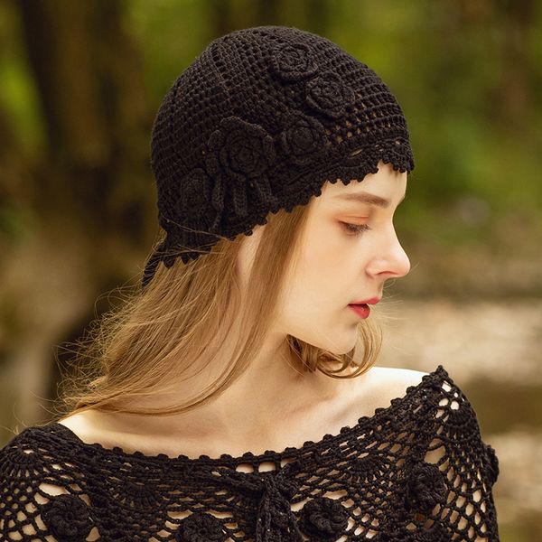 berets b-7952 hand-woven knitting hat lady flowers drawstring fashion korean-style retro flower kntted adjustable, Blue;gray
berets b-7952 hand-woven knitting hat lady flowers drawstring fashion korean-style retro flower kntted adjustable, Blue;gray