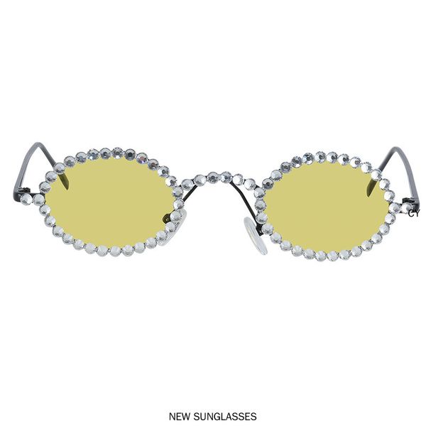 sunglasses vintage round diamond party men 2021 luxury women oval crystal glasses fashion eyewear uv400 fml, White;black
sunglasses vintage round diamond party men 2021 luxury women oval crystal glasses fashion eyewear uv400 fml, White;black