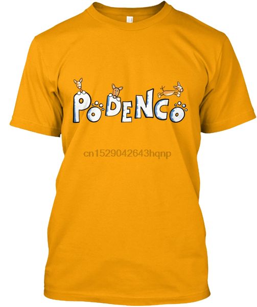 men t shirt funny podenco dog cartoon tshirts women t-shirt