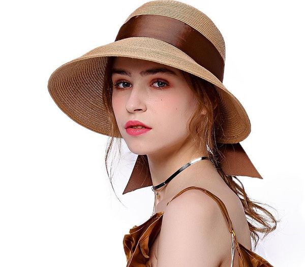 straw hat ladies summer bucket hat sun shade sun beach panama hats bifurcated bow sunscreen m41, Blue;gray
straw hat ladies summer bucket hat sun shade sun beach panama hats bifurcated bow sunscreen m41, Blue;gray