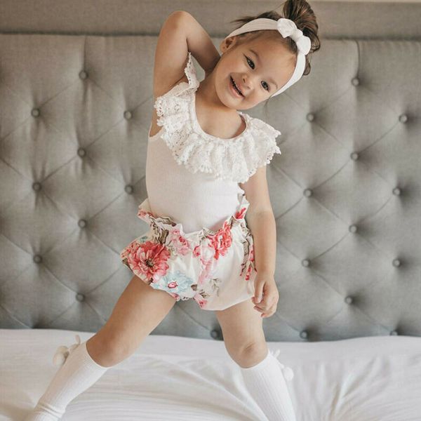 kid baby girl lace t-shirt +floral shorts 2pcs outfit set summer clothes, Blue;gray
kid baby girl lace t-shirt +floral shorts 2pcs outfit set summer clothes, Blue;gray