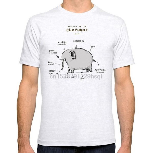 t shirt summer style funny cotton men o-neck anatomy of an elephant short-sleeve shirts
t shirt summer style funny cotton men o-neck anatomy of an elephant short-sleeve shirts