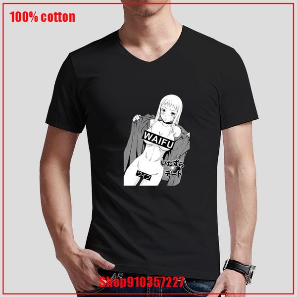 waifu материал v-образный вырез футболка 2020 tops новейшего мода рубашка hot summer блуза simple casual tees мода бренды с коротким рукавом
waifu материал v-образный вырез футболка 2020 tops новейшего мода рубашка hot summer блуза simple casual tees мода бренды с коротким рукавом