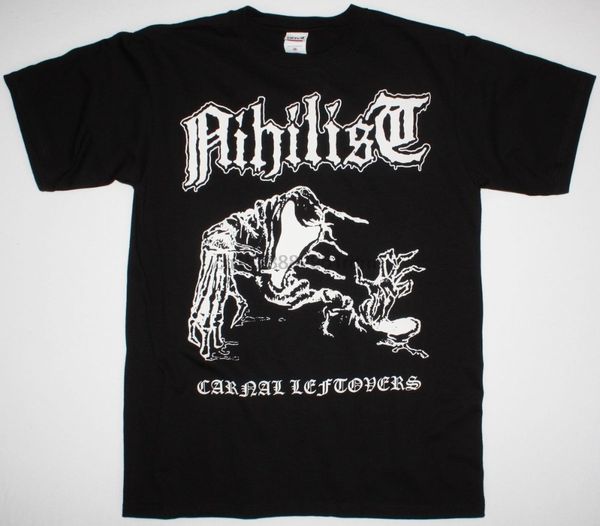 cotton shirts 2018 nihilist carnal leftovers entombed unleashed morbid new black t-shirt o-neck short sleeve print tee
cotton shirts 2018 nihilist carnal leftovers entombed unleashed morbid new black t-shirt o-neck short sleeve print tee