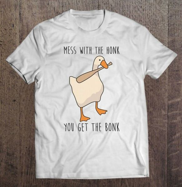 шутите с гонк вы получите бонк смешные duck t shirt мужчины женщины мужская футболка свободной перевозкы груза смешные топы
шутите с гонк вы получите бонк смешные duck t shirt мужчины женщины мужская футболка свободной перевозкы груза смешные топы
