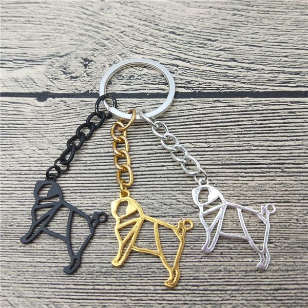 keychains origami pug key chains fashion pet dog jewellery car keychain bag keyring for women men, Silver
keychains origami pug key chains fashion pet dog jewellery car keychain bag keyring for women men, Silver