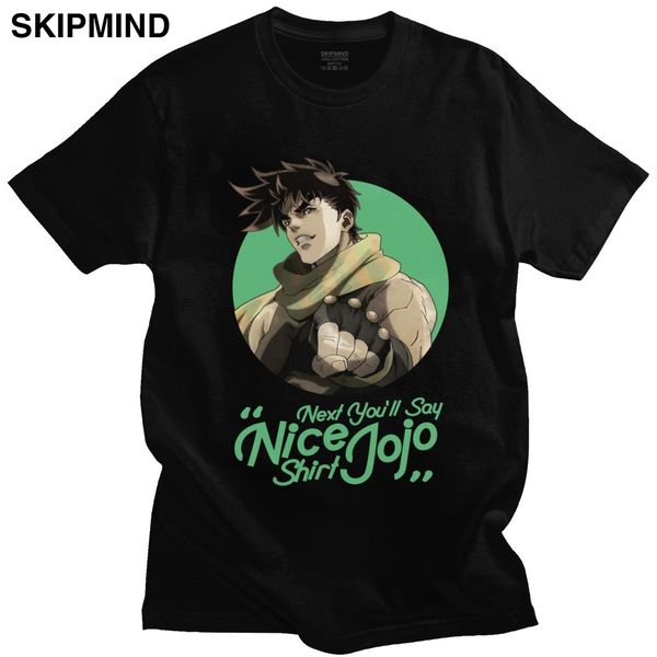 men's jojo next you'll say t-shirt short sleeved cotton tshirt jojos bizarre adventure shirt joseph joestar tee plus size
men's jojo next you'll say t-shirt short sleeved cotton tshirt jojos bizarre adventure shirt joseph joestar tee plus size