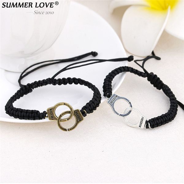 charm bracelets adjustable woven handcuff for lover silver color rope bracelet fashion jewelry bijoux femme drop, Golden;silver
charm bracelets adjustable woven handcuff for lover silver color rope bracelet fashion jewelry bijoux femme drop, Golden;silver