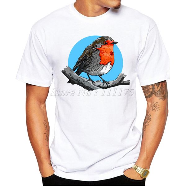 2019 new arrivals fashion satanic robin printed men's t shirt cool hipster style t-shirt