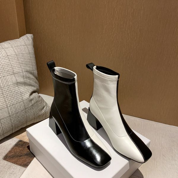 genuine leather mixed colors ladies boots high heels women boots winter shoes woman female classic party wedding ankle, Black
genuine leather mixed colors ladies boots high heels women boots winter shoes woman female classic party wedding ankle, Black