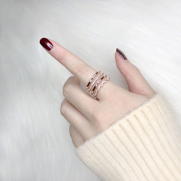 2020 new fashion fine crystal opening adjustable rings shiny contracted sweet metal double women rings, Golden;silver
2020 new fashion fine crystal opening adjustable rings shiny contracted sweet metal double women rings, Golden;silver