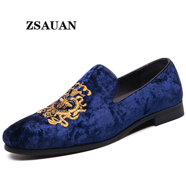 zsauan flock men loafers embroidery fashion casual men flats red blue unique wedding groomsman man shoes dropship 38-45, Black
zsauan flock men loafers embroidery fashion casual men flats red blue unique wedding groomsman man shoes dropship 38-45, Black