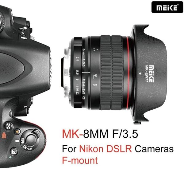 meike 8mm f3.5 manual wide fisheye lens full-frame aps-c for nikon f mount d3100 d3200 d3500 d5600 d750 d7000 d7100 d5100 d5300
meike 8mm f3.5 manual wide fisheye lens full-frame aps-c for nikon f mount d3100 d3200 d3500 d5600 d750 d7000 d7100 d5100 d5300
