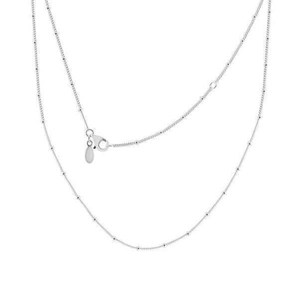 shine beaded necklace chain fits for beads & charms diy necklace chain fashion female jewelry sterling silver jewelry
shine beaded necklace chain fits for beads & charms diy necklace chain fashion female jewelry sterling silver jewelry