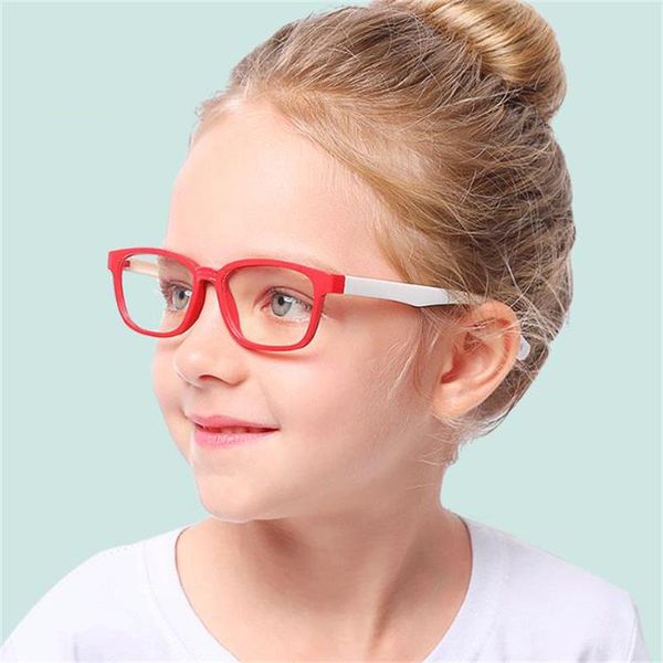 blue light glasses kids fashion clear glasses boys girls silicone frame safety baby eyewear protect eyesight, Black
blue light glasses kids fashion clear glasses boys girls silicone frame safety baby eyewear protect eyesight, Black