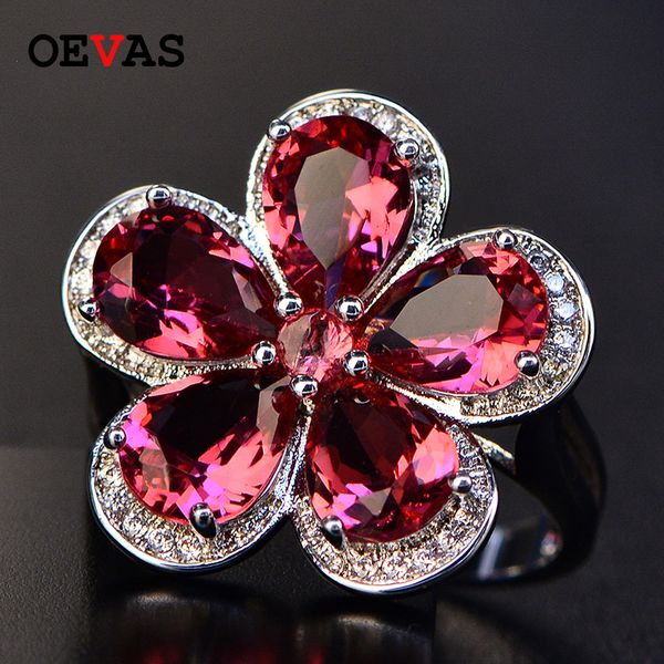 cluster rings oevas red zircon plum blossom flower wedding for women white gold color sparkling enagement party jewelry gift, Golden;silver
cluster rings oevas red zircon plum blossom flower wedding for women white gold color sparkling enagement party jewelry gift, Golden;silver