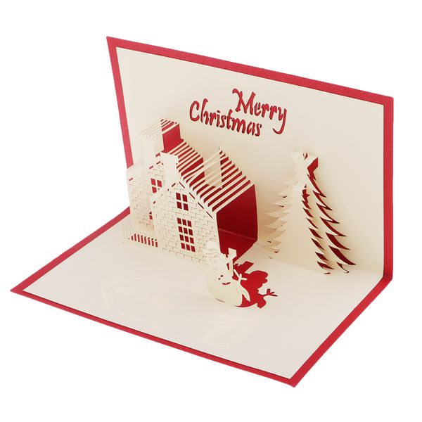 3d handmade pop up greeting cards with envelope post card for christmas party decoration
3d handmade pop up greeting cards with envelope post card for christmas party decoration