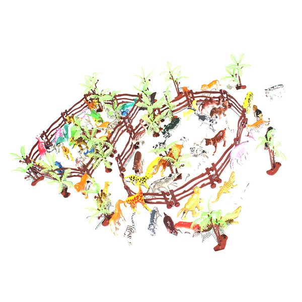 100 шт животных динозавр модели сцены playset детские игрушки
100 шт животных динозавр модели сцены playset детские игрушки