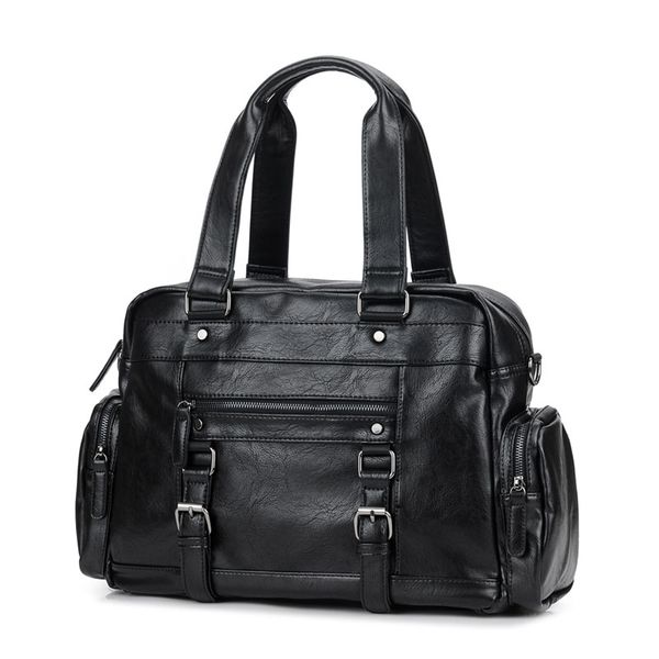 briefcases man shoulder bag men tote black leather lapmens briefcase male business working office crossbody satchel
briefcases man shoulder bag men tote black leather lapmens briefcase male business working office crossbody satchel