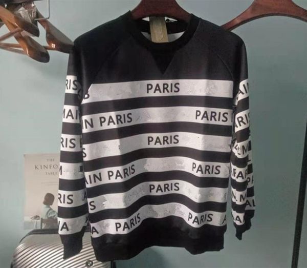 20fw men's & women's sweater autumn and winter new trend letter black and white stripes loose pullover sweater ins couple models
20fw men's & women's sweater autumn and winter new trend letter black and white stripes loose pullover sweater ins couple models